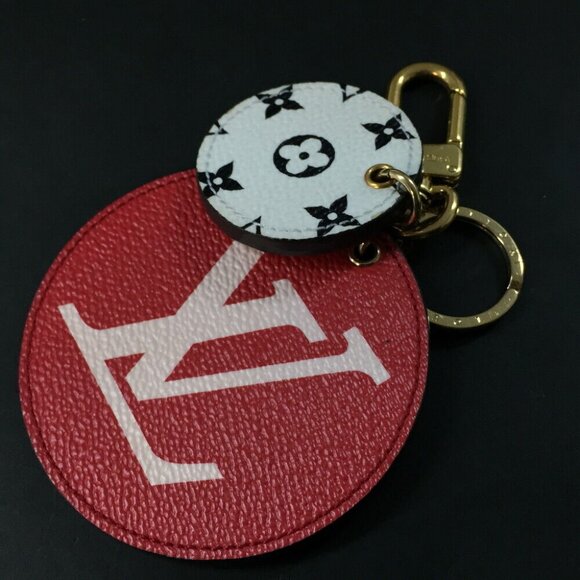 Louis Vuitton Giant Monogram Key Ring Key Holder Bag Charm